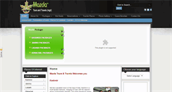 Desktop Screenshot of mazdakashmirtours.com